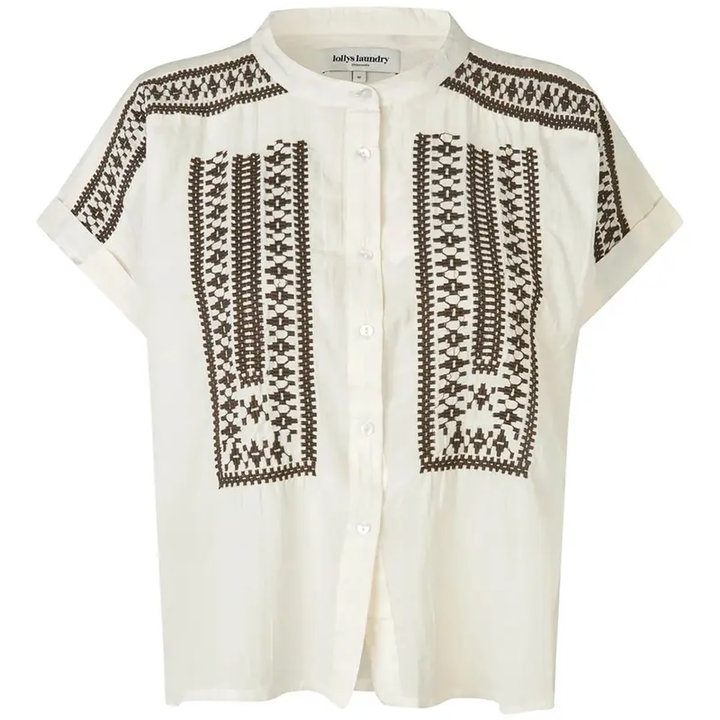 Mya Shirt in Creme by Lollys Laundry