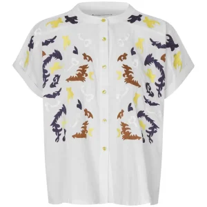 Mya Shirt in White by Lollys Laundry