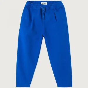 Rygybay Kid's Trousers in Blue De Prusse by American Vintage