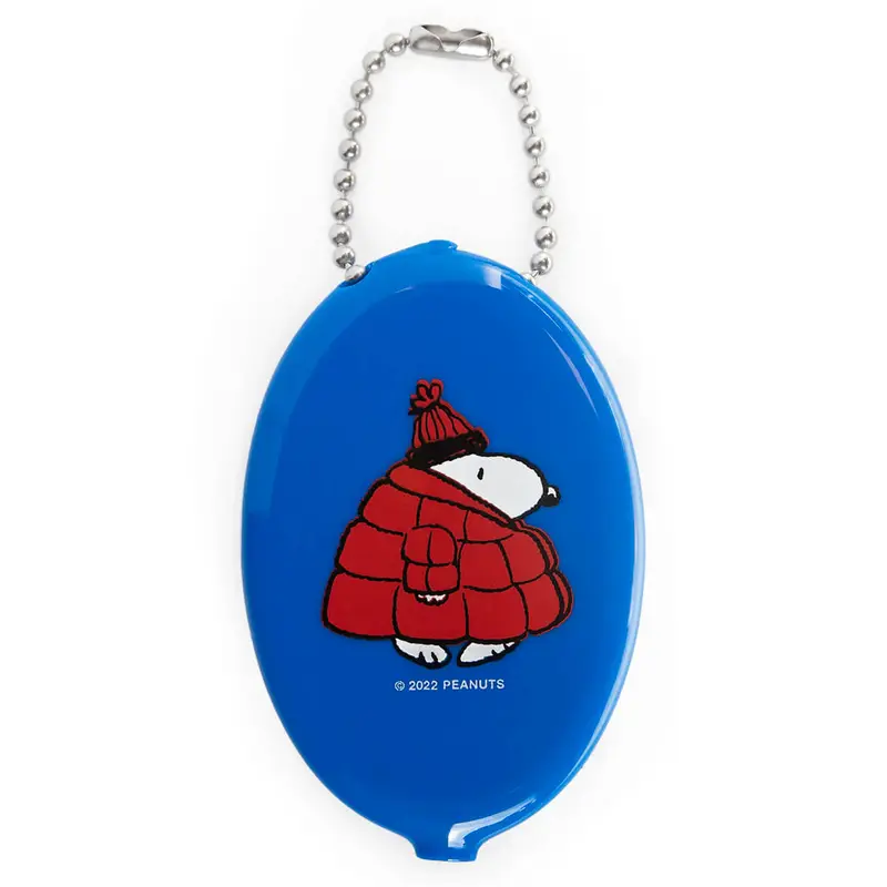 Snoopy Puffy Coat Coin Pouch by Three Potato Four X Peanuts