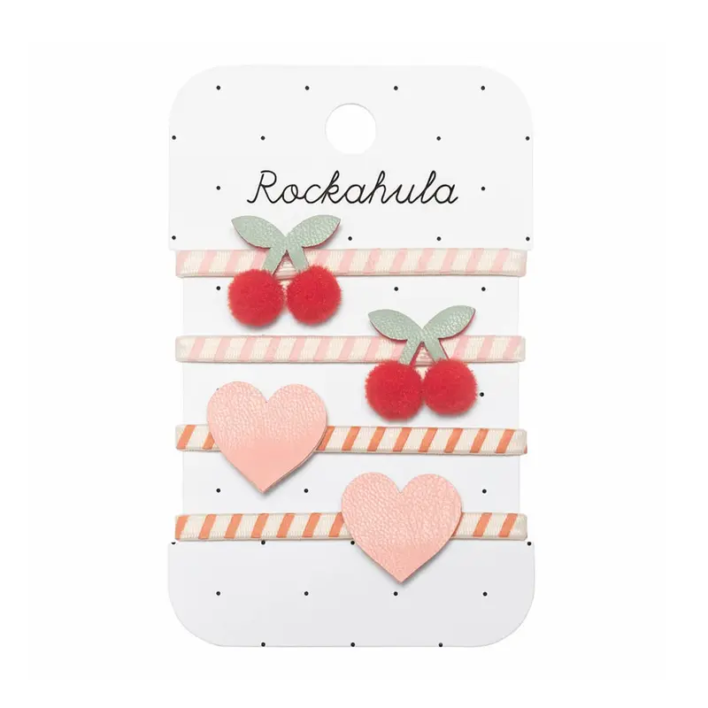 Stripy Cherry Ponies by Rockahula