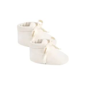 Baby Booties in Natural by Quincy Mae