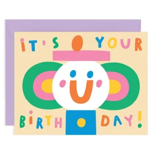 Birthday Smile Greetings Card by Susie Hammer for Wrap