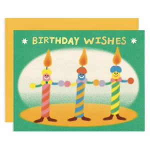 Birthday Wishes Greetings Card by Zoey Kim for Wrap