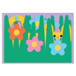 Cat Fold Out Birthday Greetings Card by Susie Hammer for Wrap