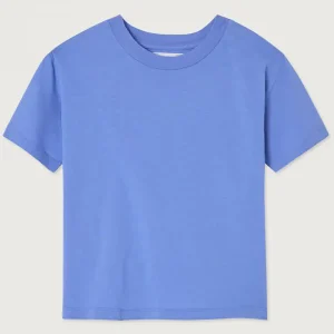 Gamipy Kid's Round Neck T Shirt in Vintage Azurite by American Vintage