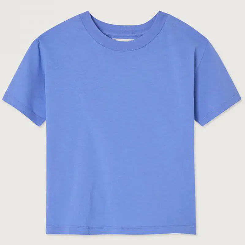 Gamipy Kid's Round Neck T Shirt in Vintage Azurite by American Vintage