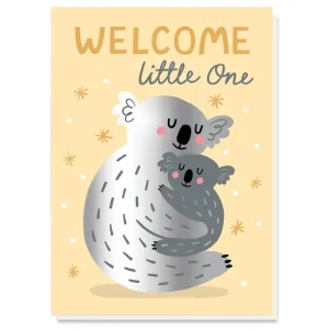 Koala Cuddles Greetings Card by Stormy Knight