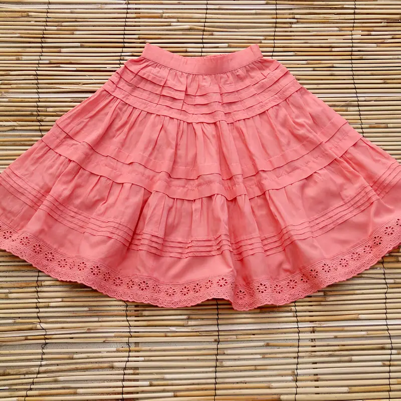 Long Skirt in Grenadine by Bonjour - Last Ones In Stock - 4-6 Years