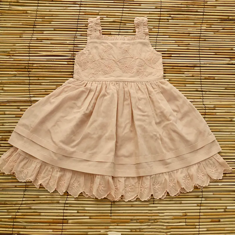 Mademoiselle Dress in Petal Pink by Bonjour