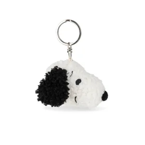 Snoopy Tiny Teddy Keyring in Cream (4.5cm) by Bon Ton Toys