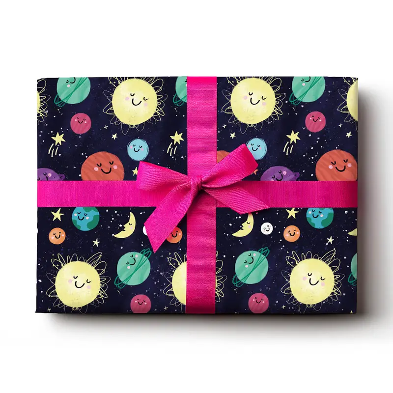 Space Gift Wrap by Stormy Knight