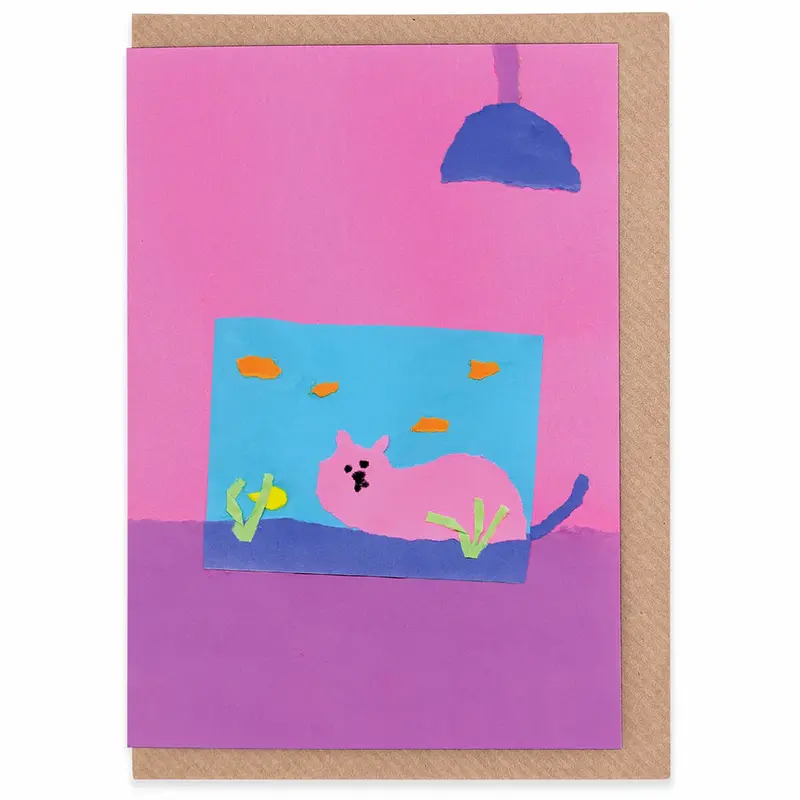 Temptation Greetings Card by Jon Burgerman for Evermade
