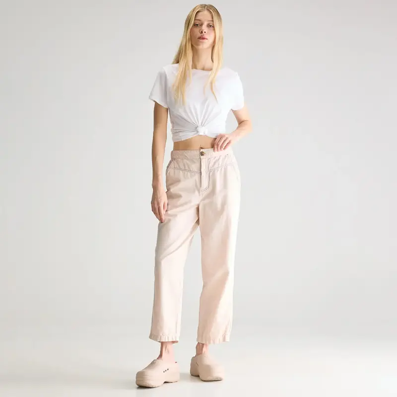 Walker Relaxed Trousers in Moon by Bellerose