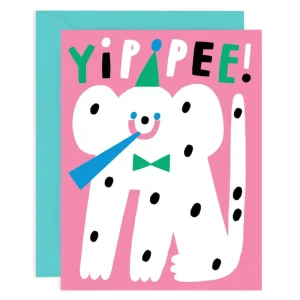 Yippee Greetings Card by Susie Hammer for Wrap