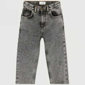 Yopday Kid's Straight Jeans in Grey Salt and Pepper by American Vintage