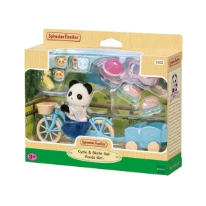 Cycle and Skate Set Panda Girl by Sylvanian Families