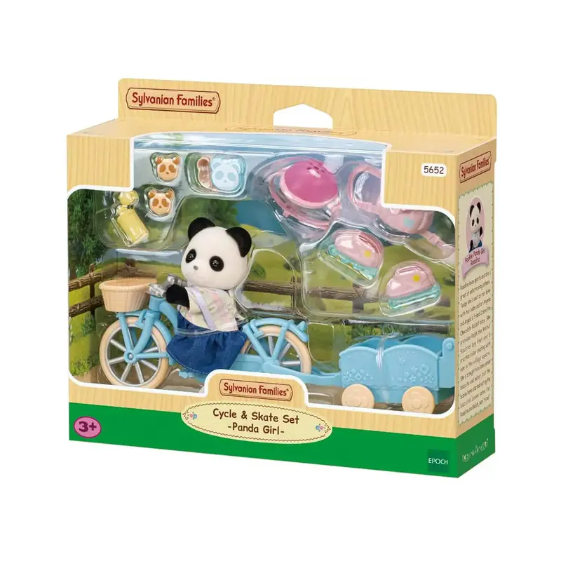 Cycle and Skate Set Panda Girl by Sylvanian Families