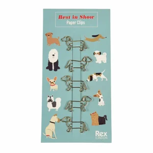 Dog Paper Clips Best in Show (set of 5) by Rex London