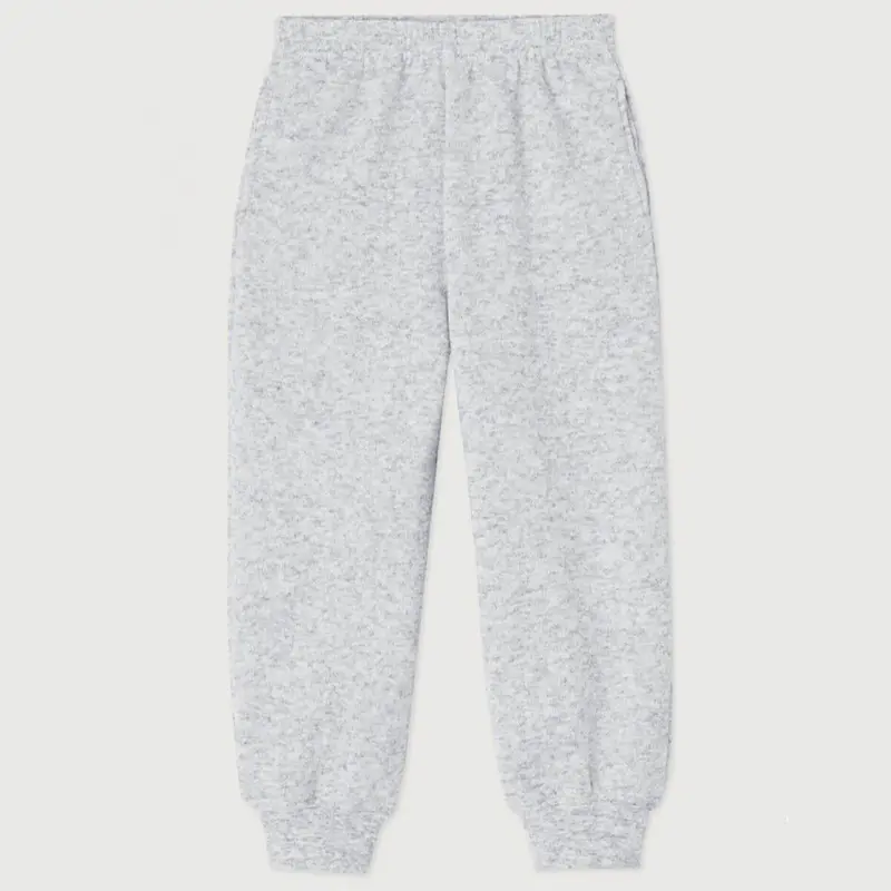 Evona Kid's Joggers in Melange Light Grey by American Vintage