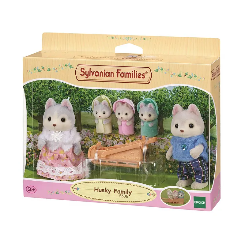 Husky Family by Sylvanian Families