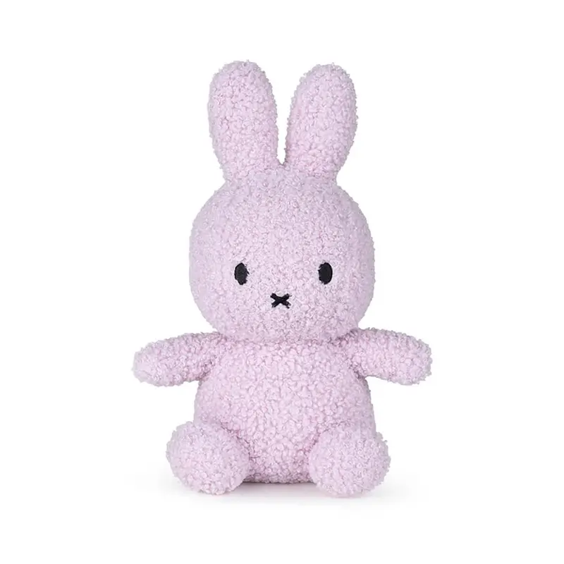 Miffy Tiny Teddy Recycled in Lavender (23cm) by Bon Ton Toys
