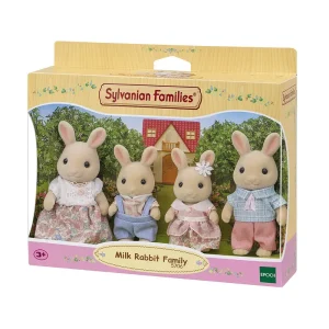 Milk Rabbit Family by Sylvanian Families