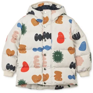 Palle Puffer Down Jacket in The Liewood Gang by Liewood