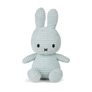 Small Corduroy Miffy in Soft Jade (23cm) by Bon Ton Toys