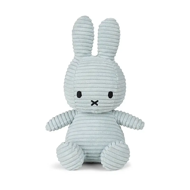 Small Corduroy Miffy in Soft Jade (23cm) by Bon Ton Toys
