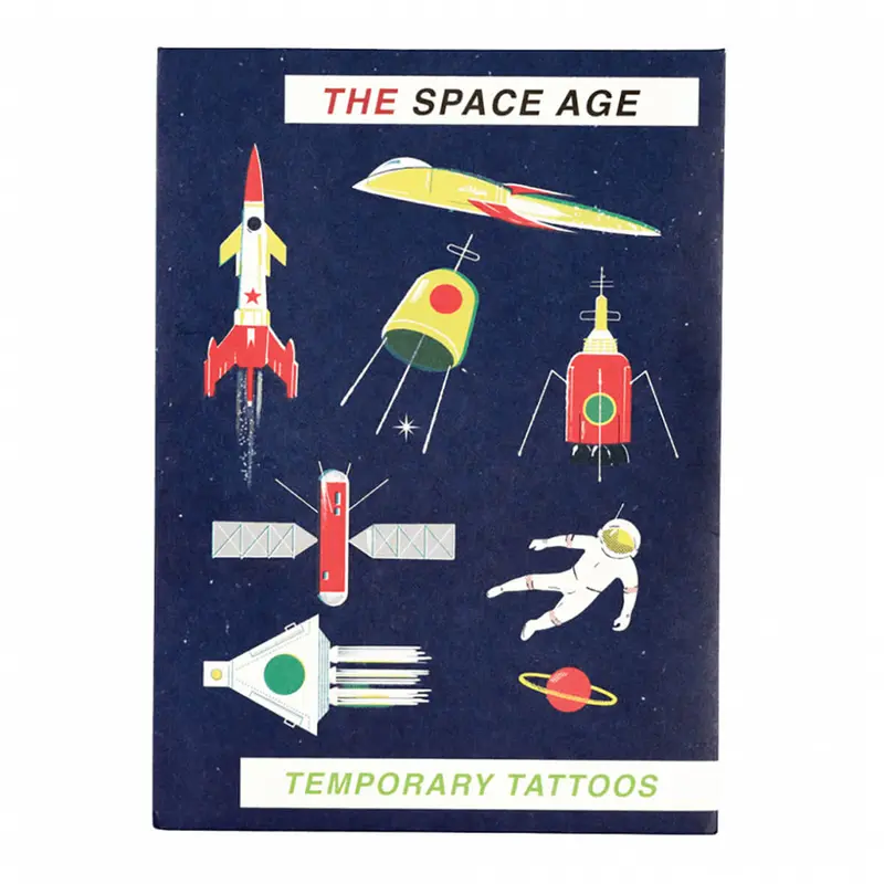 Temporary Tattoos Space Age by Rex London