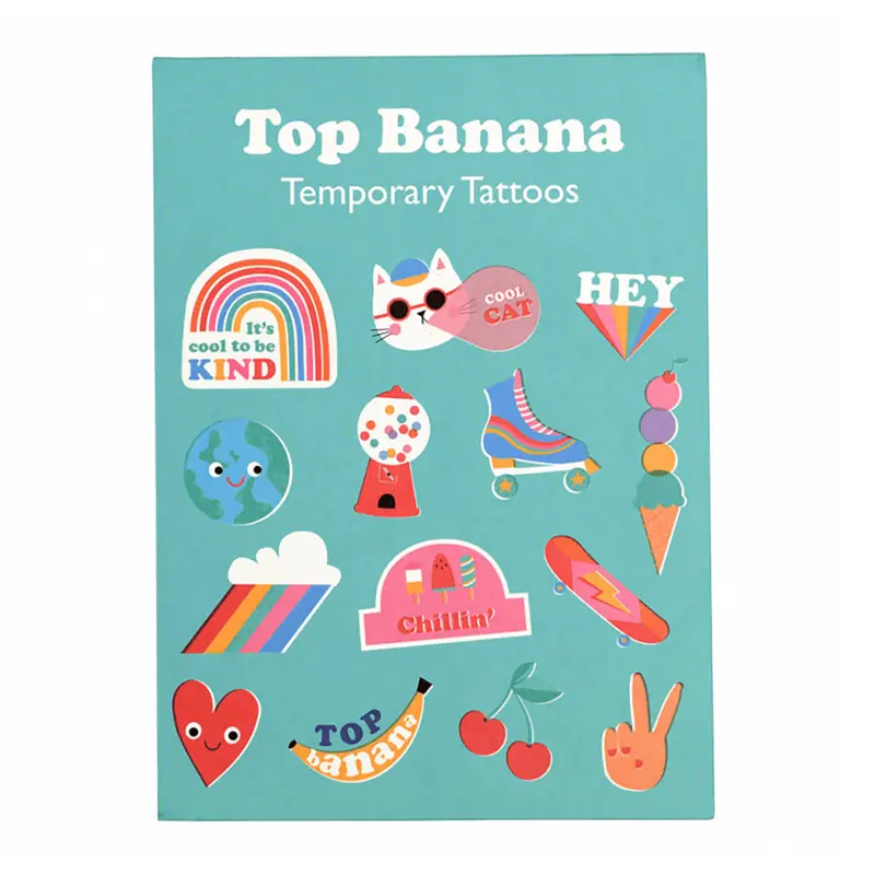 Temporary Tattoos Top Banana by Rex London