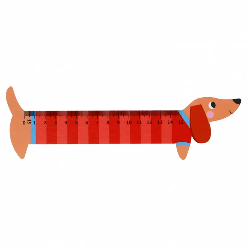 Wooden Ruler Sausage Dog by Rex London