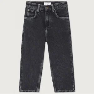 Yopday Kid's Straight Jeans in Black Vintage by American Vintage