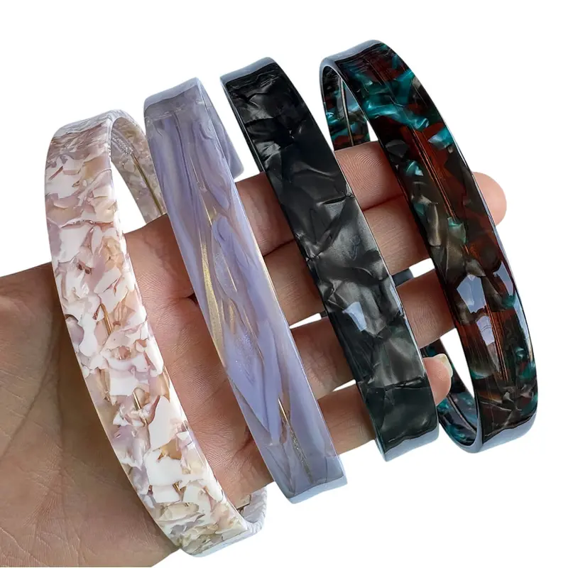Acetate Alice Band (2cm Width) in Various Colours by Hello Sakura
