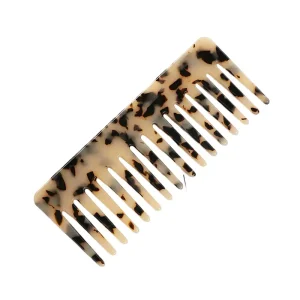 Acetate Wide Tooth Comb (15cm) in Various Colours by Hello Sakura