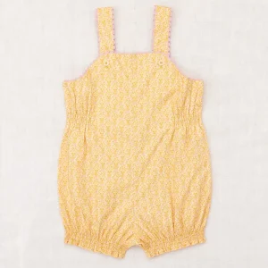 Bobbi Romper in Golden Ochre Radish Root by Misha & Puff