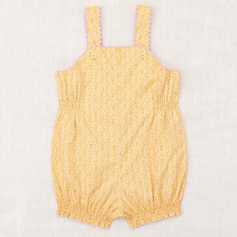 Bobbi Romper in Golden Ochre Radish Root by Misha & Puff