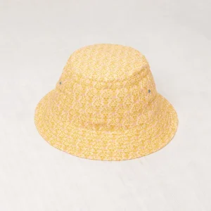 Bucket Hat in Golden Ochre Radish Root by Misha & Puff