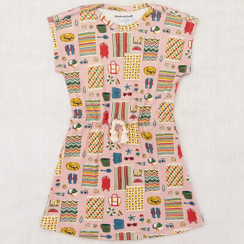 Cover Up Dress in Parfait Beach Day by Misha & Puff