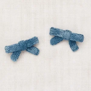 Goldie Bow Set in Blueslate by Misha & Puff