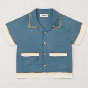 Leon Top in Blueslate by Misha & Puff - Last Ones In Stock - 4-8 Years