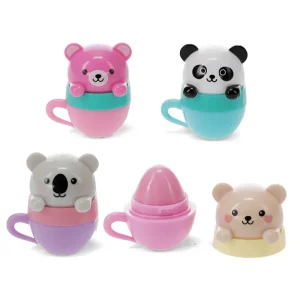 Mini Berry Scented Lip Balm Teacup Animal Friends (assorted) by Rex London