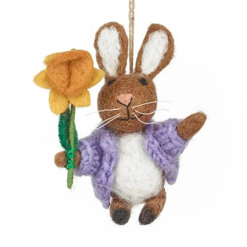 Remi The Rabbit Hanging Decoration by Felt So Good
