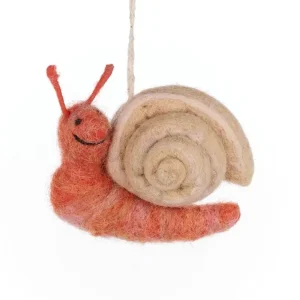 Sadie The Snail Hanging Decoration by Felt So Good