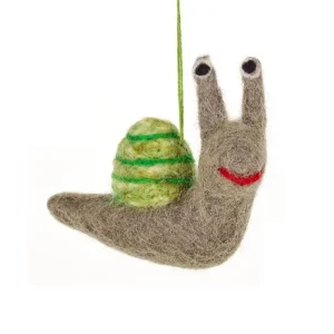 Shelby Snail Hanging Decoration by Felt So Good