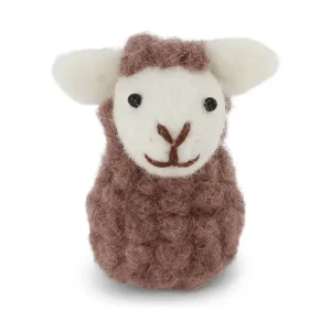 Sitting Sheep Hanging Decoration in Lavender by Gry & Sif