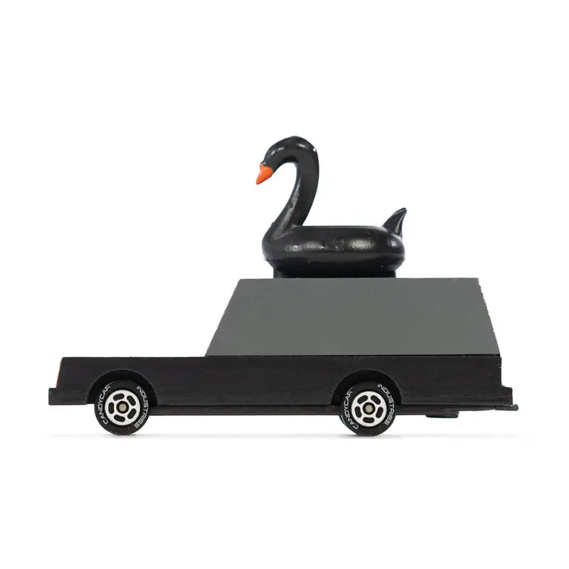 Swan Wagon Black Mini Candycar By Candylab Toys
