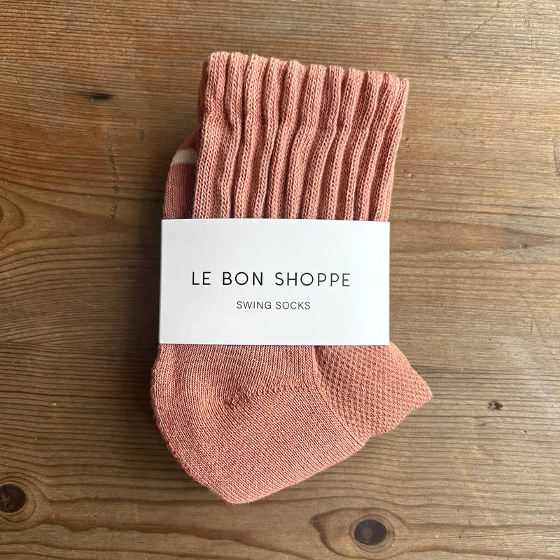 Swing Adult Socks in Cajun Spice by Le Bon Shoppe