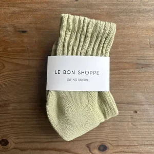 Swing Adult Socks in Dried Sage by Le Bon Shoppe